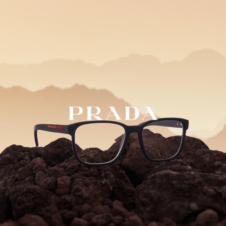 PRADA（プラダ）のモダンなサングラス｜神戸市兵庫区のメガネサロンアイル